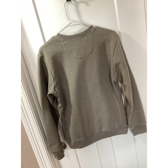 Patagonia Men's Fitz Roy Horizons Uprisal Crew Sweatshirt Sleet Green - Picture 6 of 10